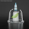 Vacuum Cupping Machine 5 Cans Household Chinese Suction Therapy Cups Set for Body Anti Cellulite Cupping Cup Massage with Pump 5