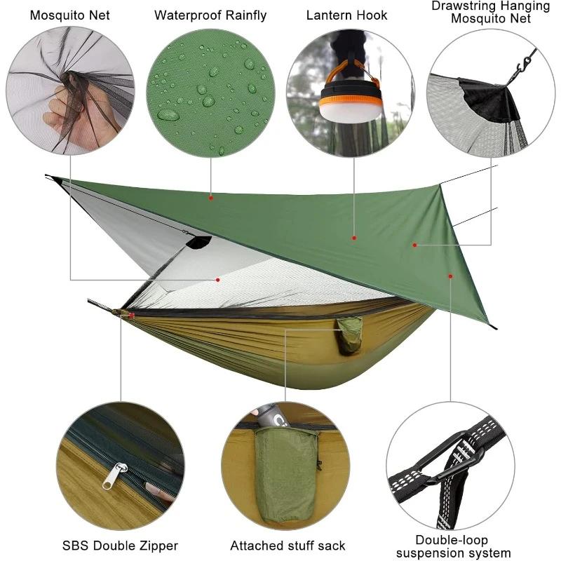 2 Person Camping Hammock 4