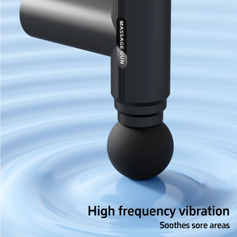 USB Mini Massage Gun Fascia Machine Muscle Relaxation Vibrating Gun Rod Massage Fitness Equipment Neck Grab Fascia Gun