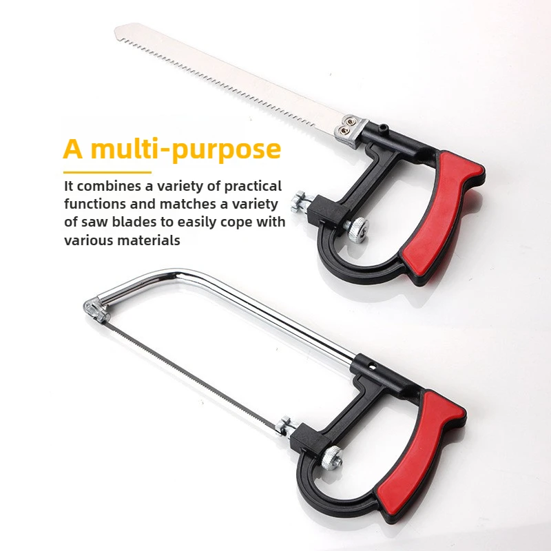 Hot Selling 7 in 1 Handmade Hacksaw Blade Pruning Set for Metal & Wood Multifunctional DIY Mini Carpentry Handmade Hacksaw Kits
