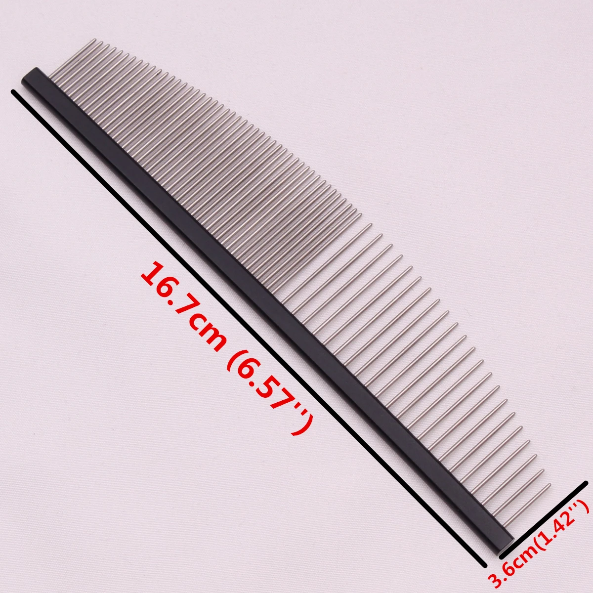 Aluminum Alloy Pet Grooming Brush - Knot Massage & Hair Cleaning Tool
