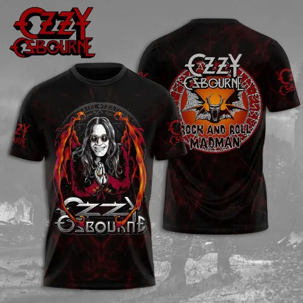 Classic Heavy Metal Rock Black Sabbath's Ozzy Osbourne T-Shirts -Various Designs - Picture 16 of 19