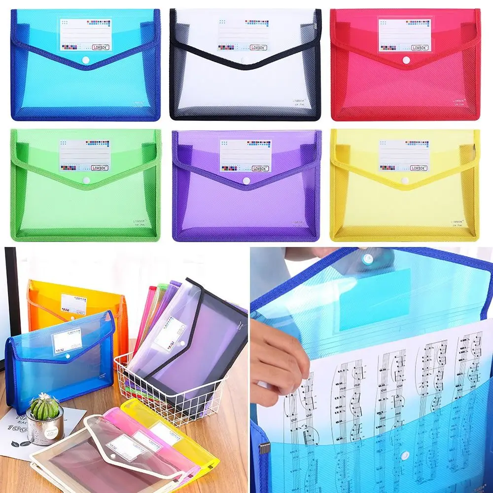 PVC 가방 방수 파일 정리함 봉투 폴더 문서 가방, A4 파일 폴더, 인기 판매..