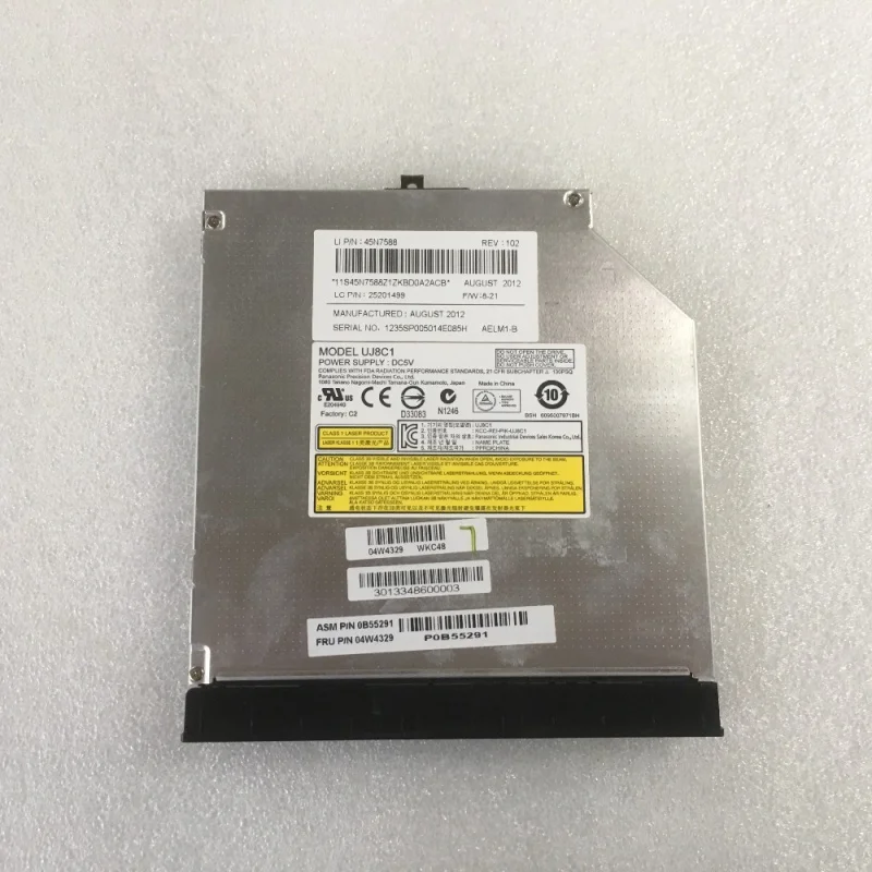 

New and original 12.7MM DVDRW for Lenovo Thinkpad E530 E535 E545 notebook built-in CD/DVD-RW F RR:04W4329 P/N: