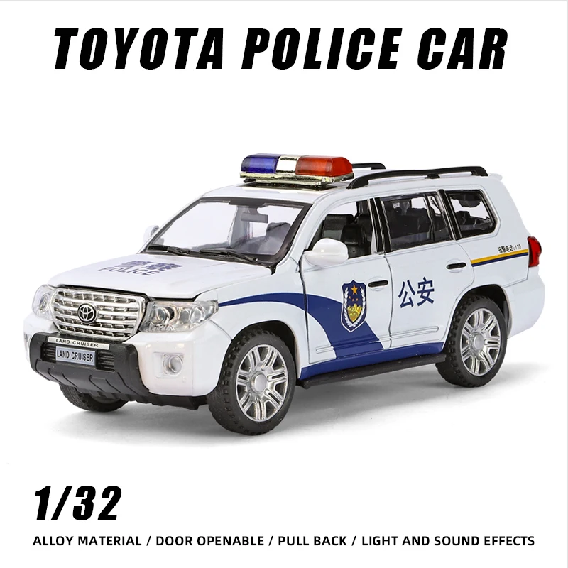 1:32 Auto Giocattolo Ragazzo Veicolo Polizia Alphard Land Cruiser Tundra Diecast Modello In Lega Regali Per Bambini Veloce E Furious Hot Wheels Regali
