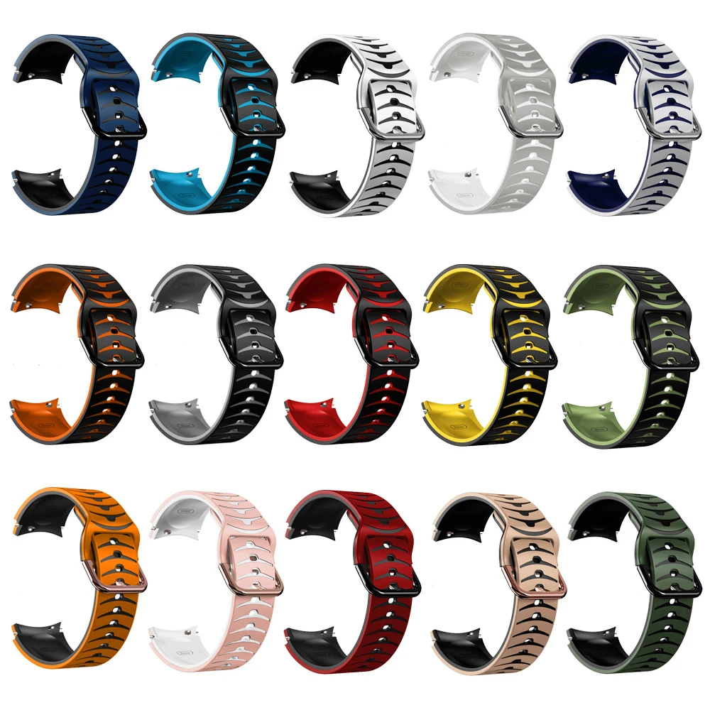 20mm Silicone Watch Band - Versatile & Comfortable Bracelet