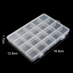 Clear Plastic Jewelry Storage and Display Organizer Box (20 Grids)