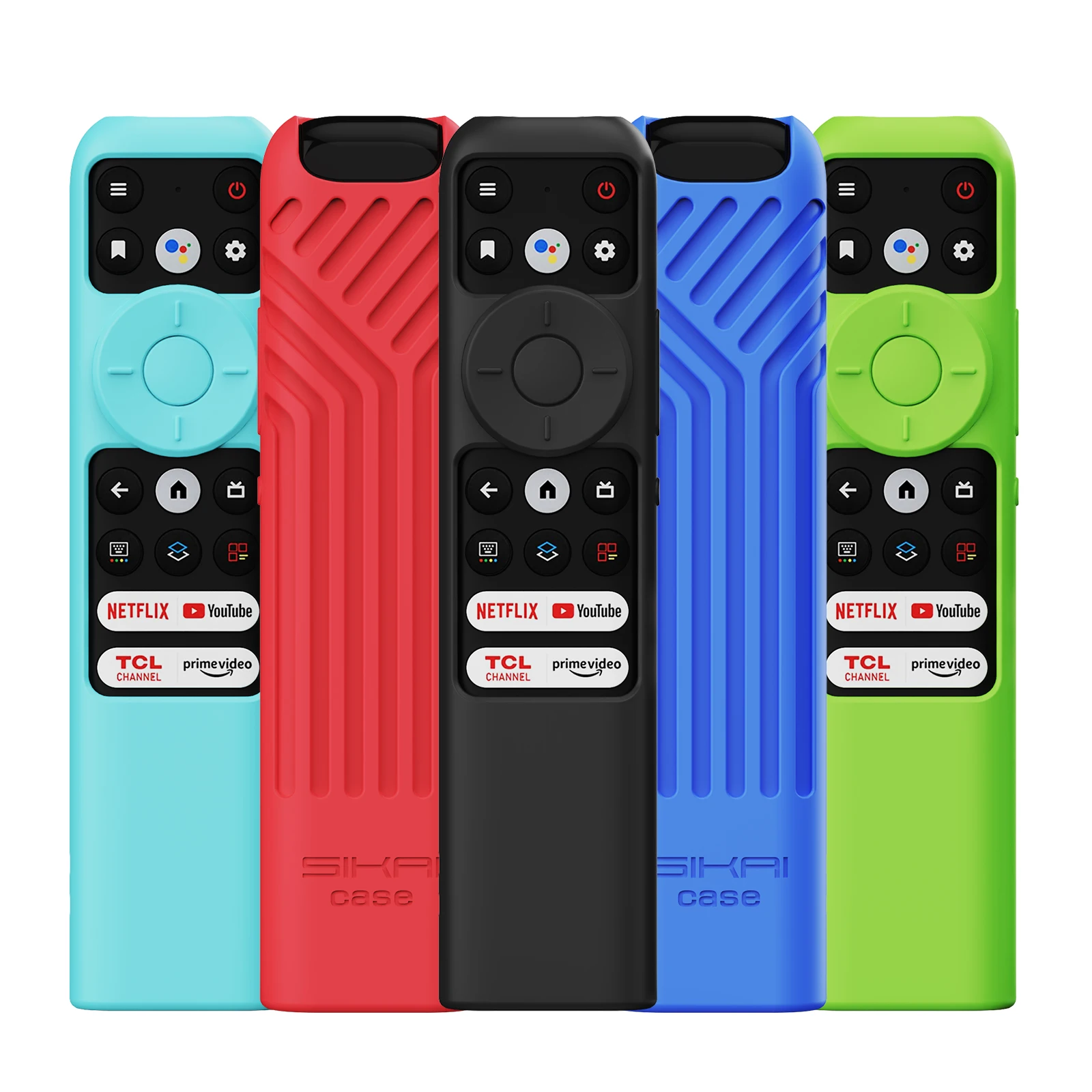 Custodia In Silicone Per Tcl Smart Qled Voice Android Tv Telecomando Rc902N Fmr1 Cover Antipolvere Per Google Tv Stick 98 R754 75 R646