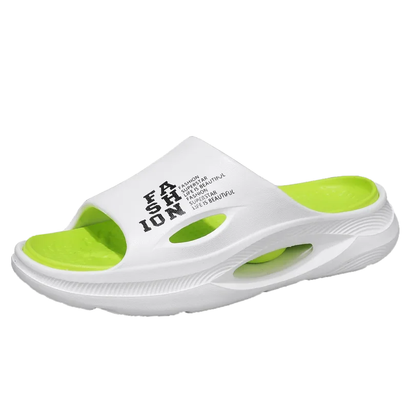 

Summer 2024 Men Massage Slippers Sides Indoor Outdoor Sandals Beach Casual Shoes Soft Sole Slides Men Flip-flops Men's Sandals