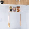 Under Table Storage Rack Wire Cable Shelf Basket Desk Rack Electric Organizer Box Hanging Storage Cabinet Holder Wire Organizers 5