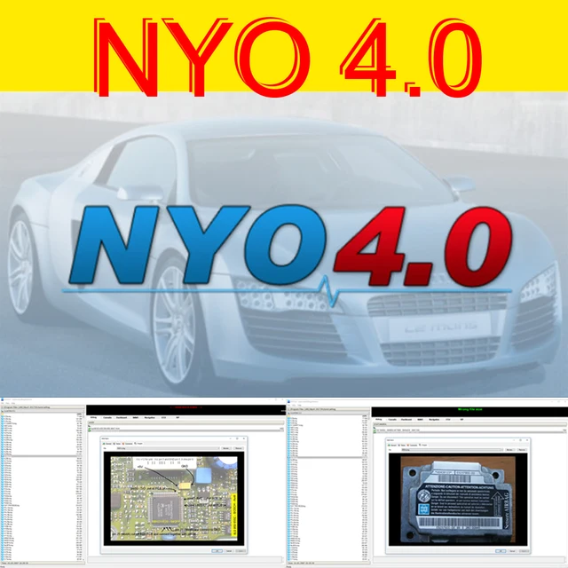 Newest 2017 NYO 4 Full Database Airbagb Carradio Dashboard IMMO Navigation 1