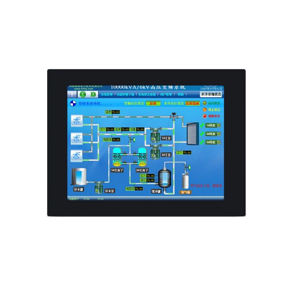 

Пользовательский 19-дюймовый XGA TFT LCD резистивный сенсорный экран компактный безвентиляторный дизайн промышленная панель ПК
