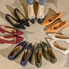 Women's Large Heels 41/42/43 Soft Knitted Fashion Bow Shoes 2025 New Edition 1