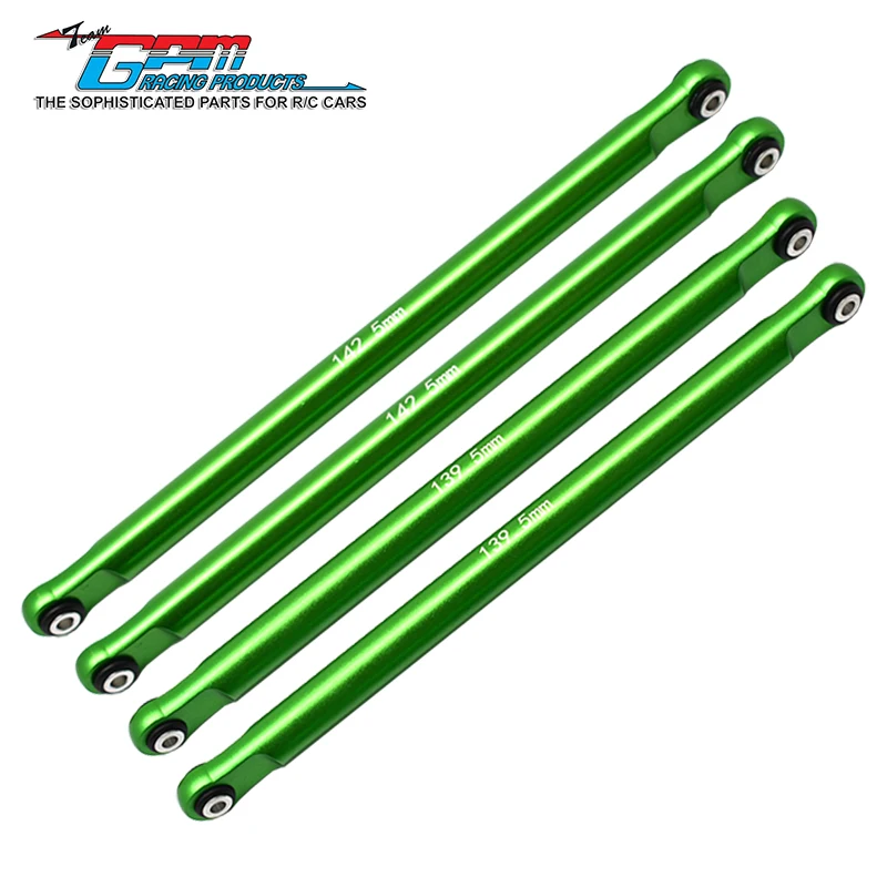 Aluminum Front/Rear Upper & Lower Chassis Links Parts for LOSI 1/8 LMT SOLID AXLE 4WD MONSTER TRUCK LOS04022
