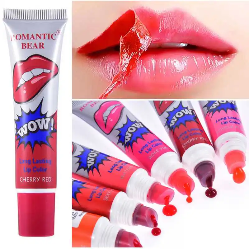 Amazing Peel Off Liquid Lipstick Waterproof Long Lasting Lip Gloss Tear