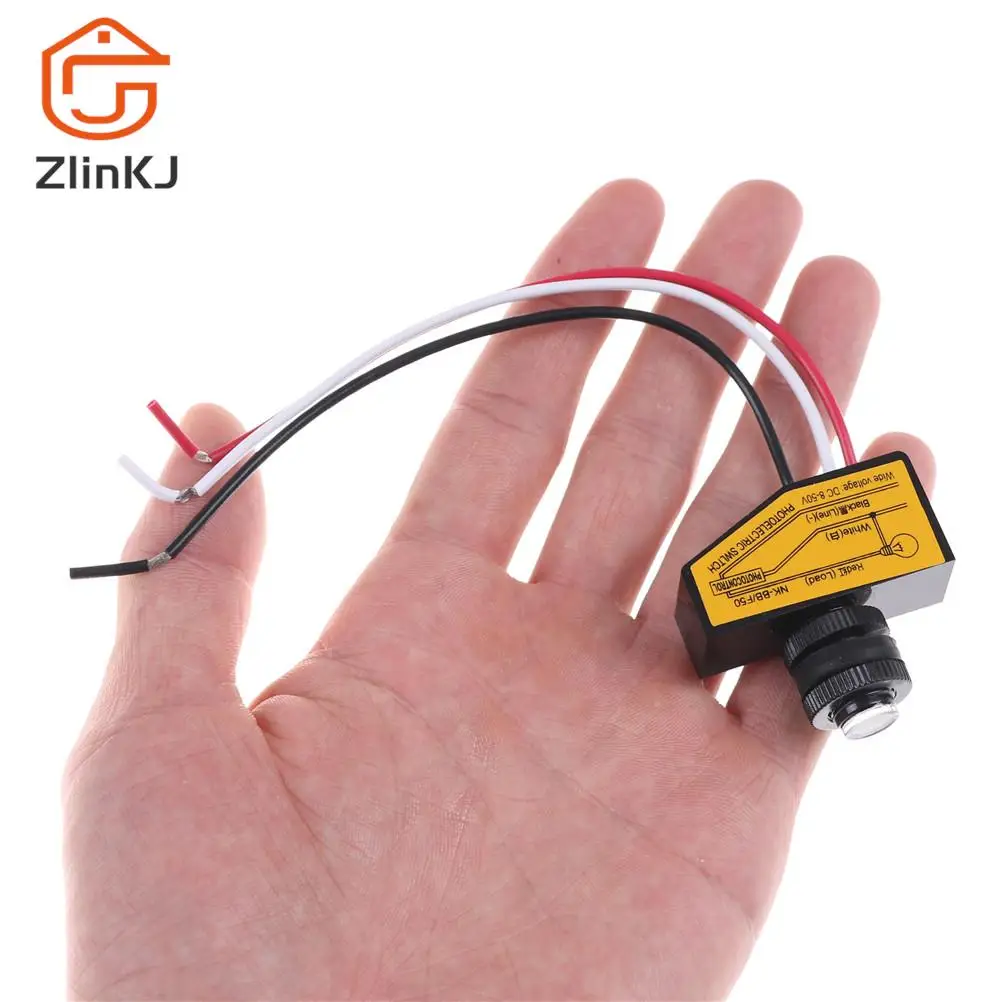 High Quality Automatic Light Sensor DC12V 24V 36V 48V Control Dusk To