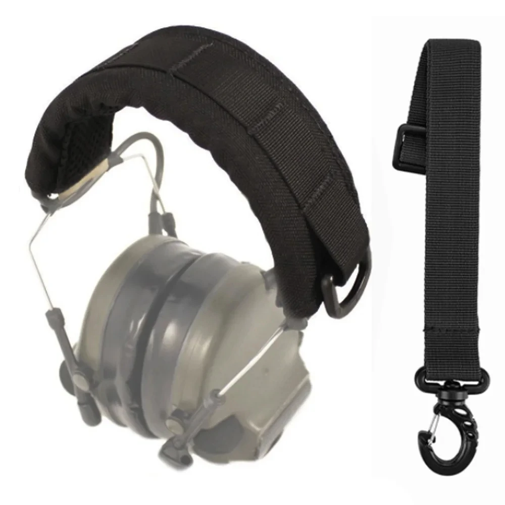 Tactical Modular Headset Cover with Molle Headband Protection