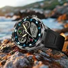 DA03 Smart Watch Men 1.85 Inch HD Bluetooth Call AI Voice Heart Monitor Sports Fitness Tracker 710mAh Outdoor Smartwatch 4