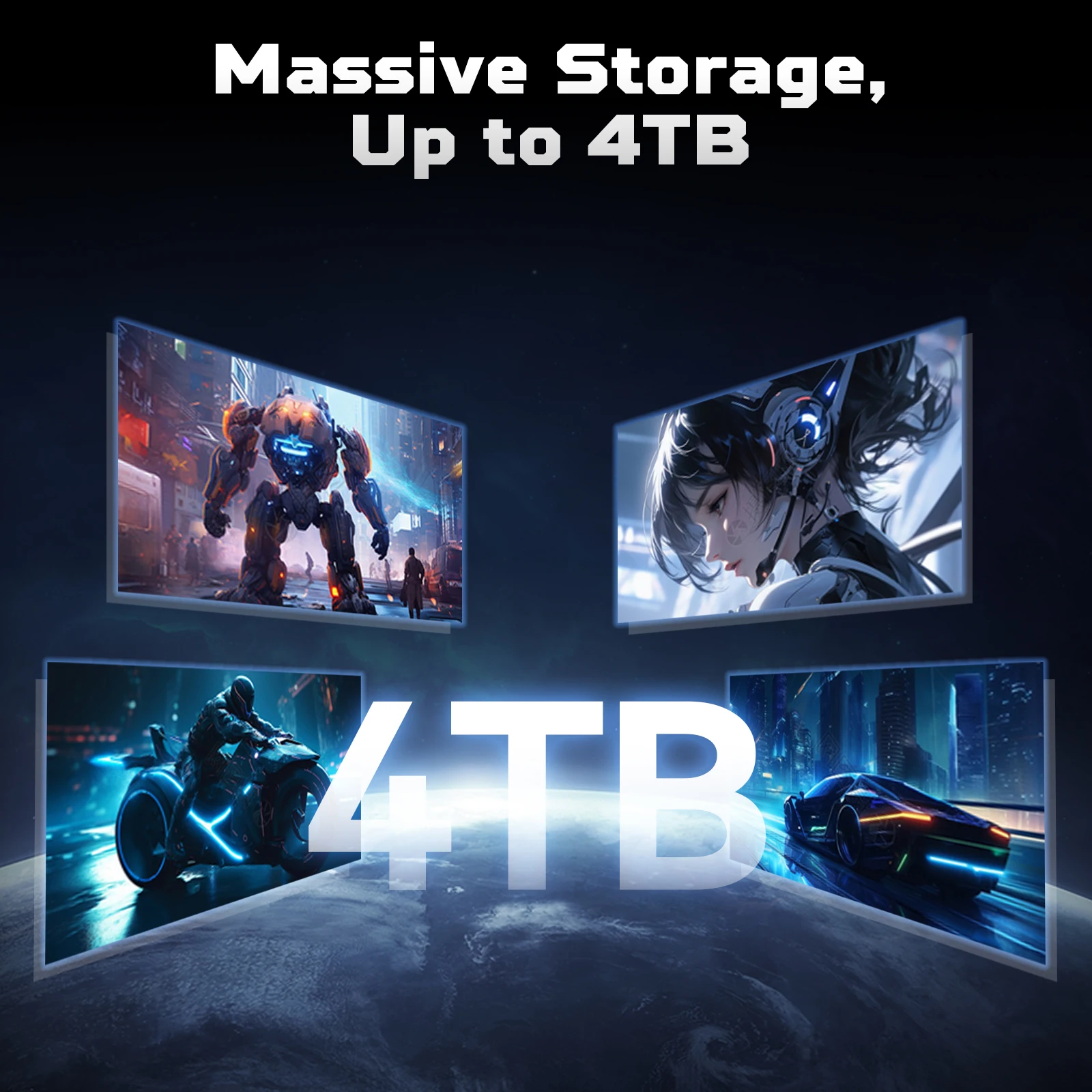 ACER PREDATOR GM6 NVMe SSD, 1TB/2TB M.2 2280 Game Drive, Read