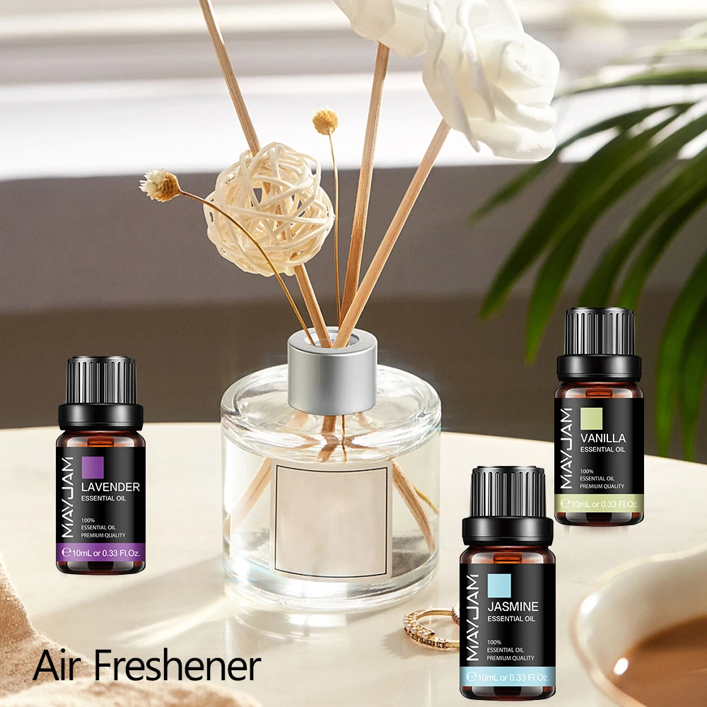 10ml Essential Oils 100% Pure Natural For Diffuser Burner Organic Body  Relax Skin Care Air Freshening Humidifier Oil Tslm1 - Essential Oil -  AliExpress