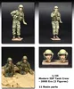 1/35 Resin Figure Model GK Modern IDF Tank Crew Unpainted Unassambled 1