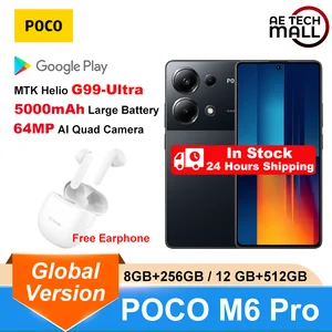 World Premiere】POCO X6 Pro 5G Global Version 256GB/512GB Dimensity  8300-Ultra 64MP Triple Camera 6.67 1.5K DotDisplay 67W NFC - AliExpress