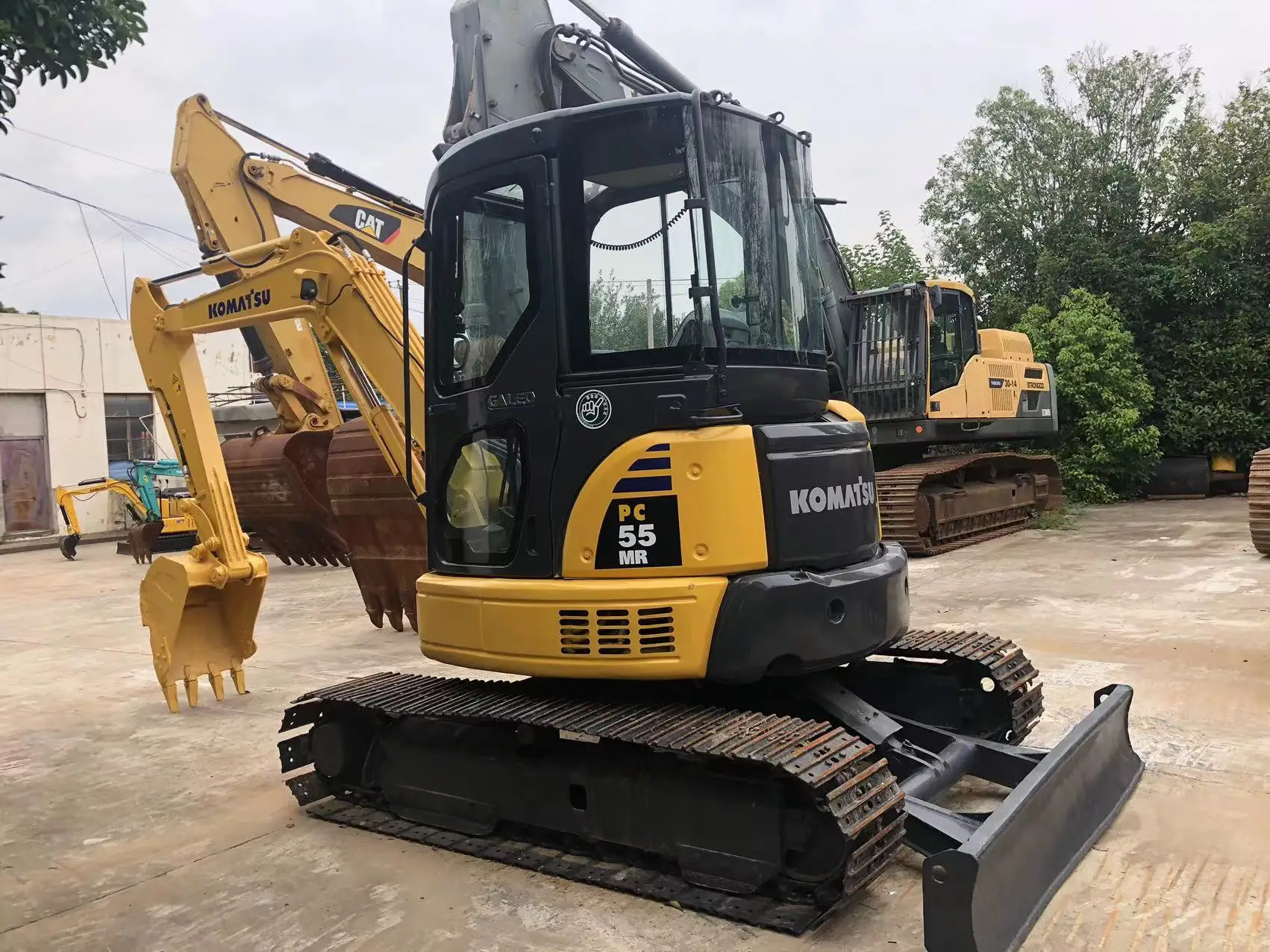 Рисунок 2 - Б/у экскаватор komatsu pc55 б/у
