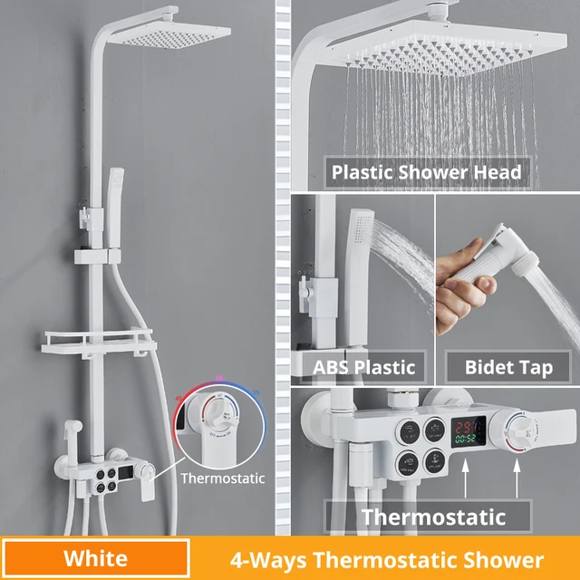 White Thermostatic