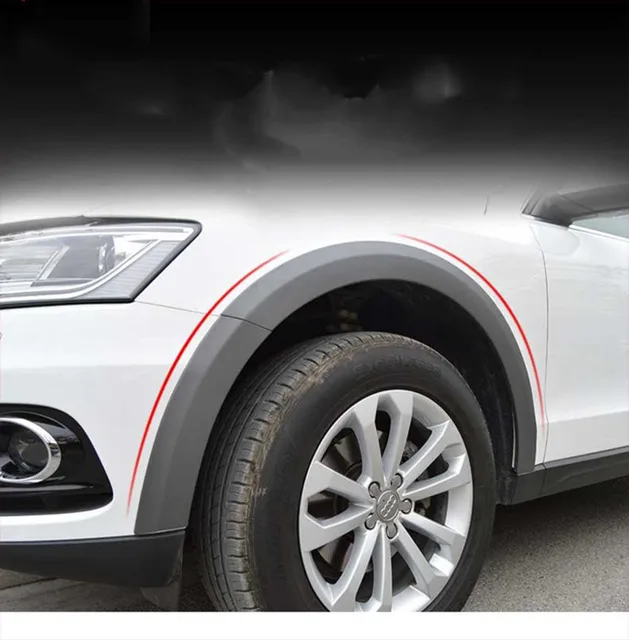 アウディ Q5 標準バンパー 2009-2013 フェンダーホイール ホイールアーチプロテクター カー用品 カスタムパーツ ホイールフェンダー 用 アウディ Q5 標準バンパー 2009年-2013年車