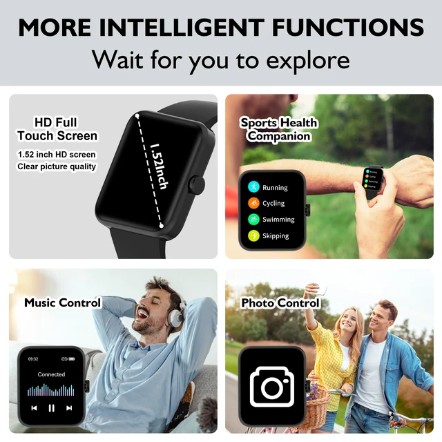 Buy Blackview Smart Watch for Android Phones and iOS Phones, Smart