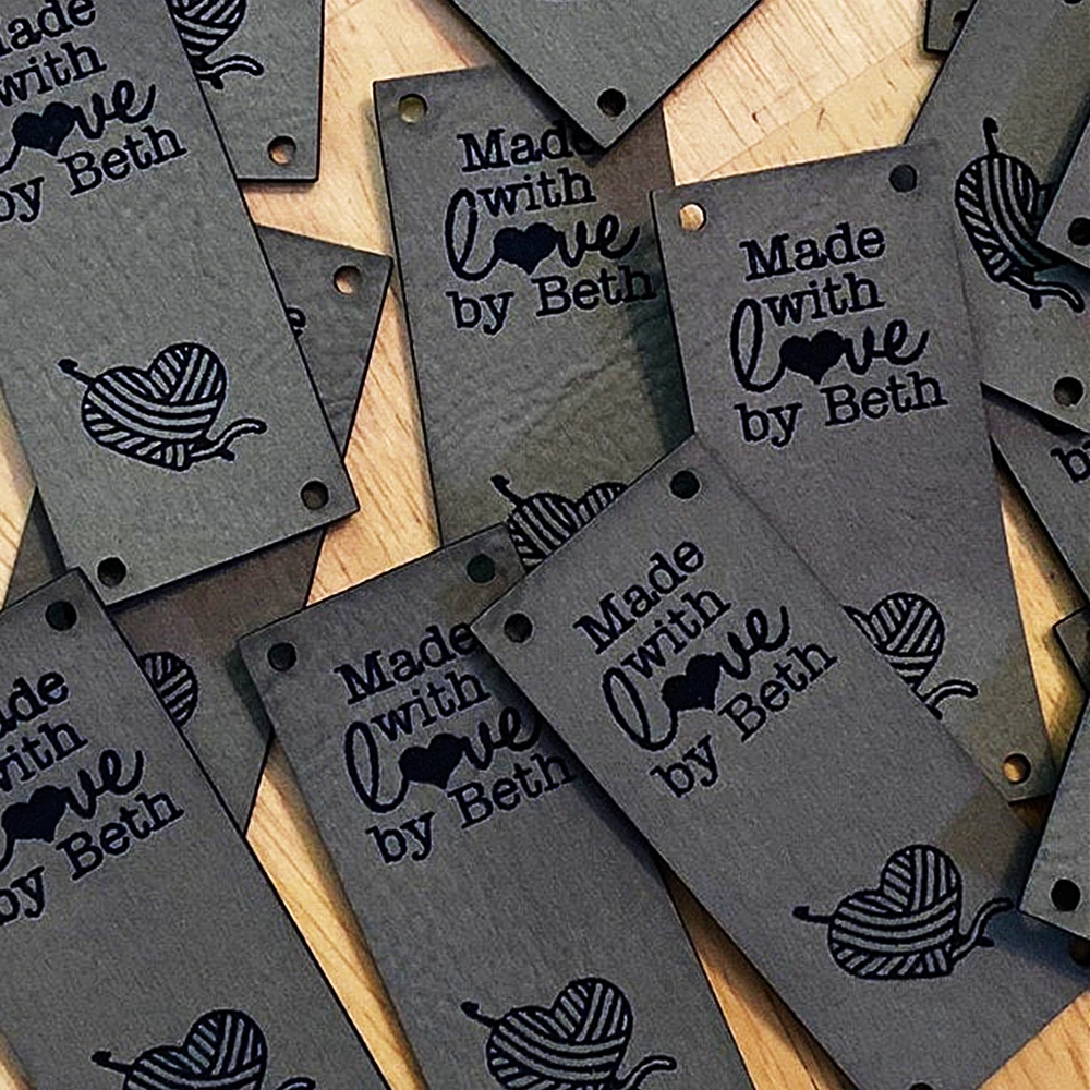 Custom Tags For Handmade Items, Knitting Tag Personalized, Sewing Tags