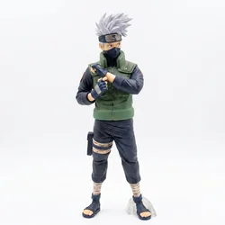 27cm Anime Naruto Character Figurine PVC Statue - Premium Collectible Desktop Gift (Kakashi no box)