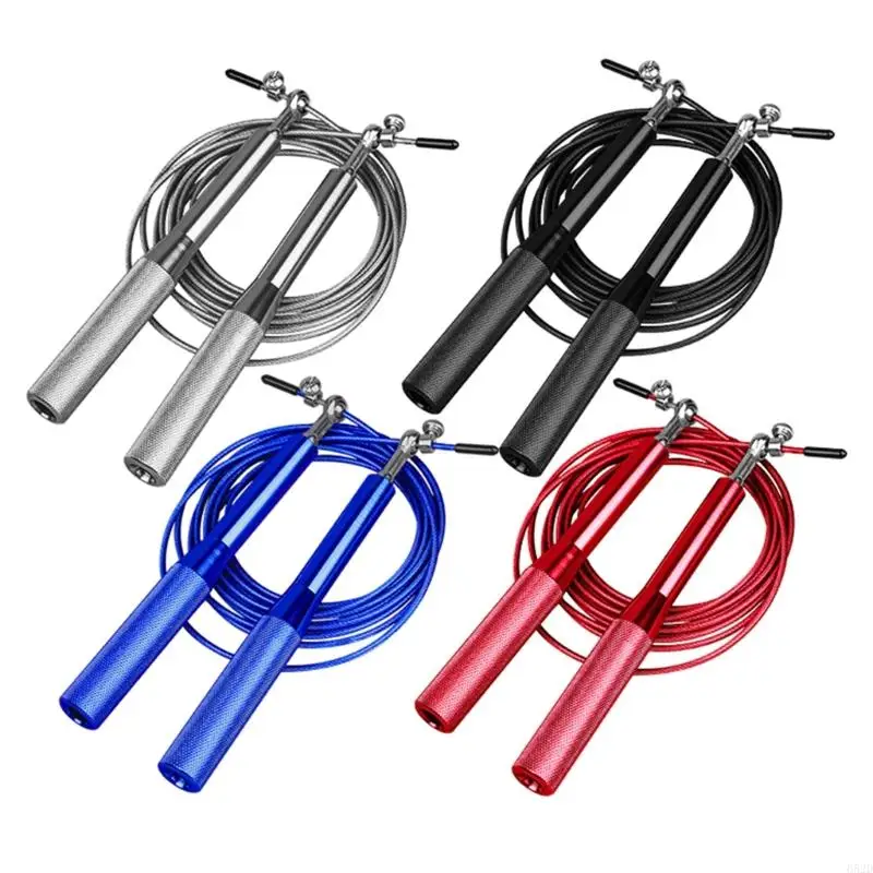Aluminum Alloy Handle Telescopic Jump Rope 920L for Workout Exercise