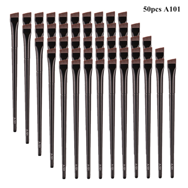Pcs Brow Contour Makeup Brushes Eyebrow Eyeliner Brush Professional Super Thin Angled Liner Eye Brush Make Up Tools