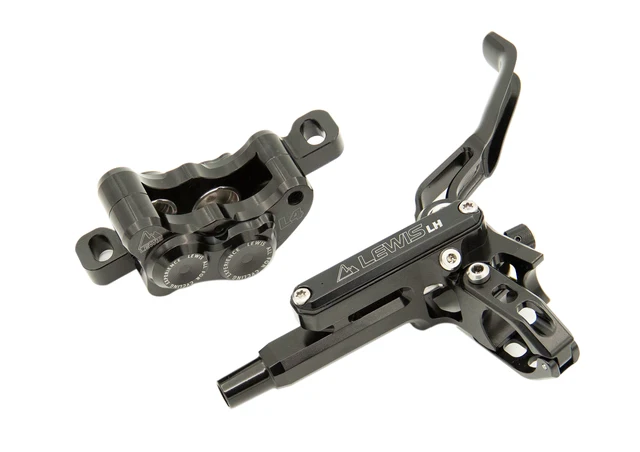 Hydraulic brake LH4 transverse cylinder four piston CNC