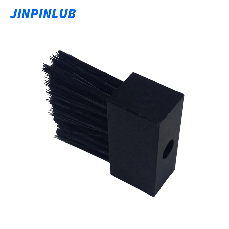 JINPINLUB 50mm Nylon Oil Brush With Base For Escalator Chain Guide Rail Automatic Lubrication System
