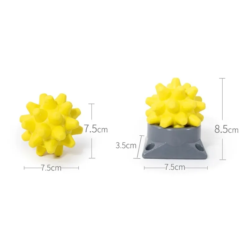 TPR Massage Yoga Ball Trigger Point Massage Ball Muscle Pain Stress Point for Arm Leg Neck Muscle Tissue Relieve Pain