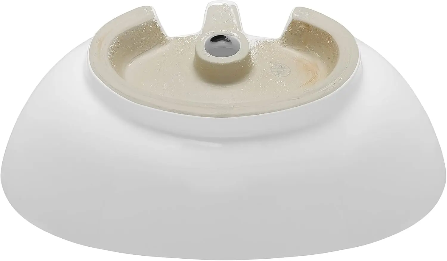 Swiss Madison Well Made Forever SM-VS211 Ivy 23" Oval Ceramic Vessel Sink, Glossy White 5