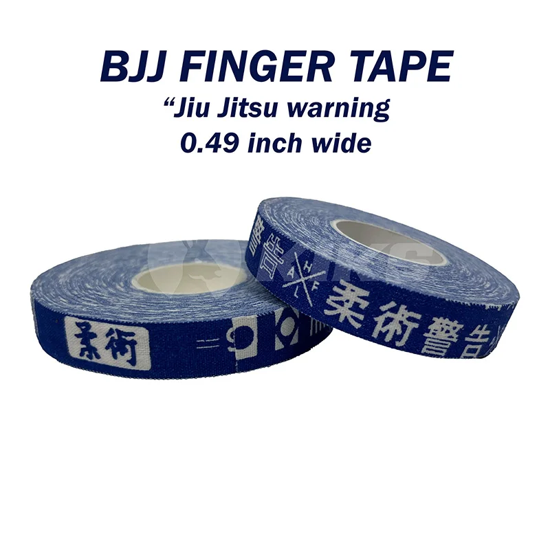 Jiu Jitsu Finger Tape "Jiu Jitsu Warning" 0.49 Pollici Di Larghezza Nuovo Stile Bjj Finger Wraps Nastro Adesivo