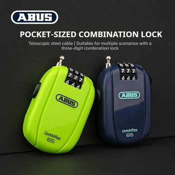 Portable Steel Cable Password Lock 1