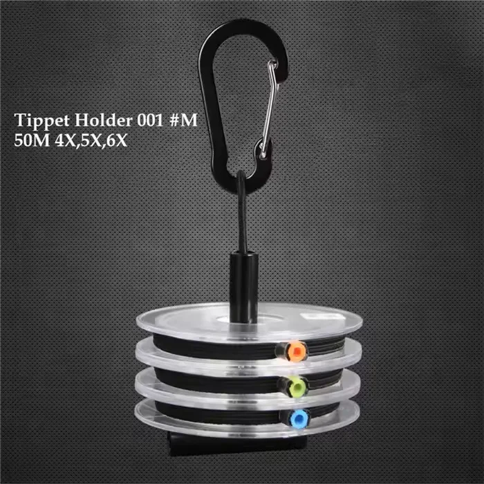 Maximumcatch MAXCATCH (2x-7x) קו טיפט חדיר/קמלאון לדייג עם מחזיק טיפט חוט פלואורוקרבון רך