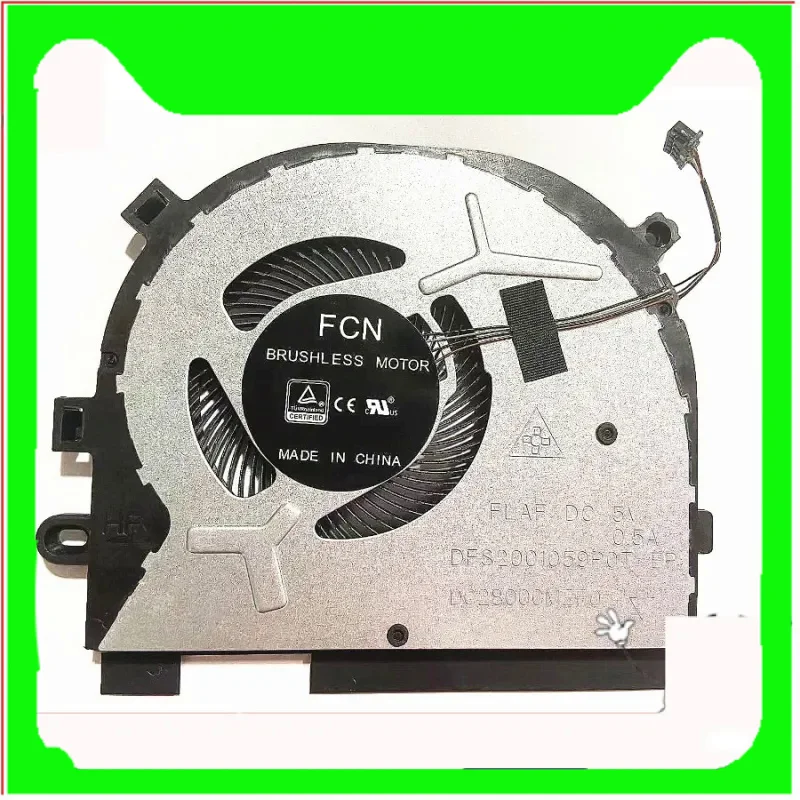

S340-15 Laptop CPU Cooling Fan For Lenovo IdeaPad S340-15API S340-15IIL 15IWL C340 15IWL FLEX-15IWL 5F10S13881 Cooler Radiator