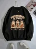 Halloween Women's Pure Cotton Sweatshirt Hooded Sweatshirt Fashion Casual Pants Unique Print Plus Size Streetwear Hip-Hop Style
