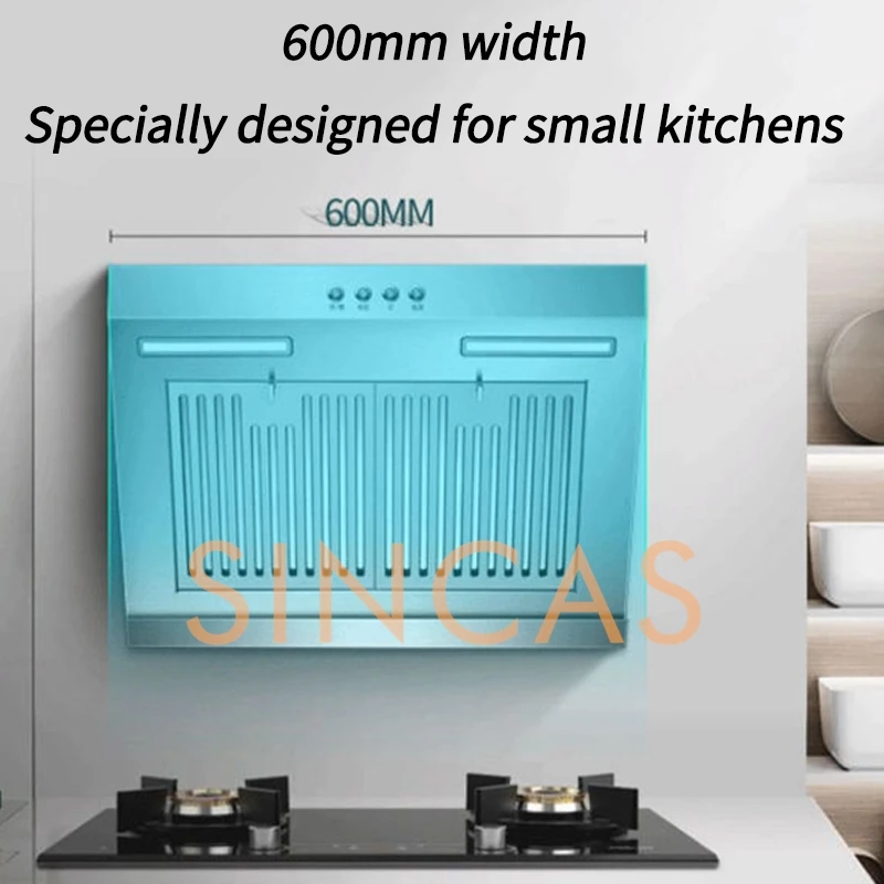 Mini Range Hood Household Strong Suction Force KitchenSide Suction Apartment Rental Room Single Stove Small Size Simple Type 3