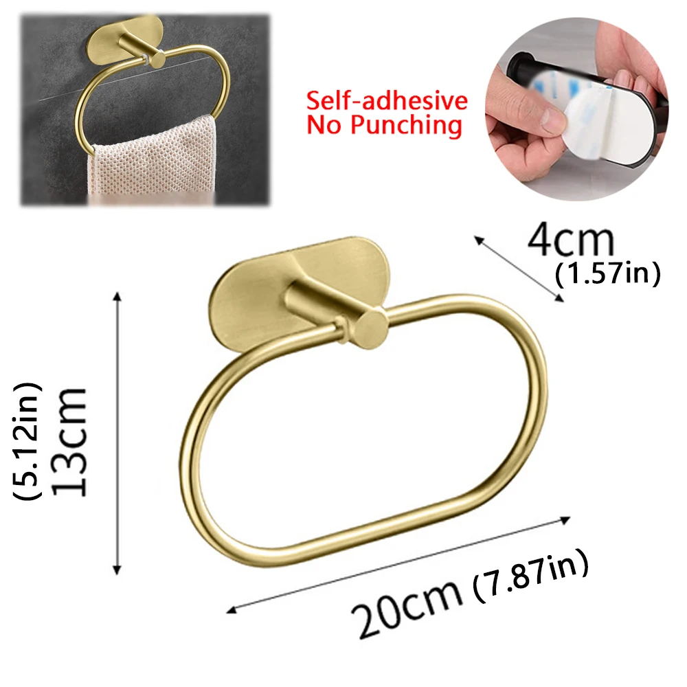Gold Towel Hanger