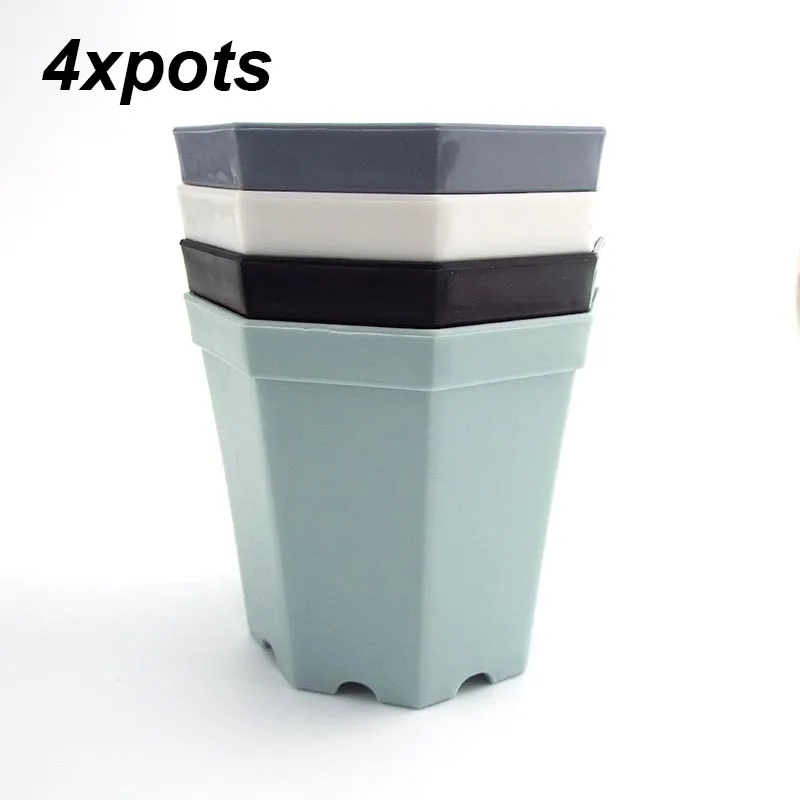 4 pots