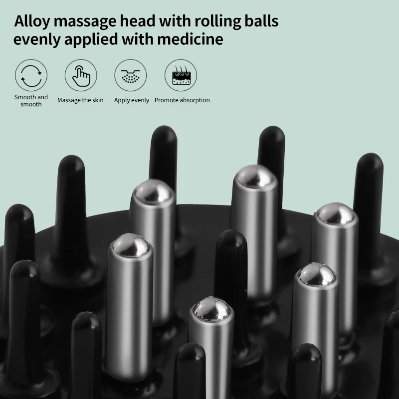14 Pins Scalp Applicator Liquid Comb Hair Root Massage Medicine Comb Hair Growth Serum Essential Oil Nourish Anti Loss Care