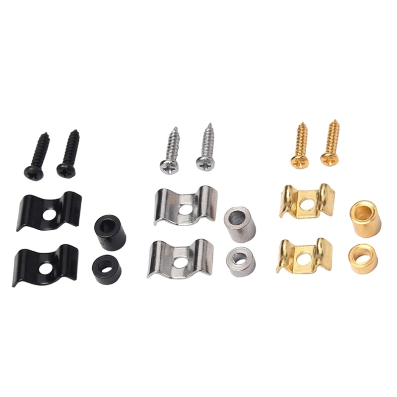 

Metal String Tree Guide Retainer for Guitar Replacement Part Black/Golden/Silver High Quality
