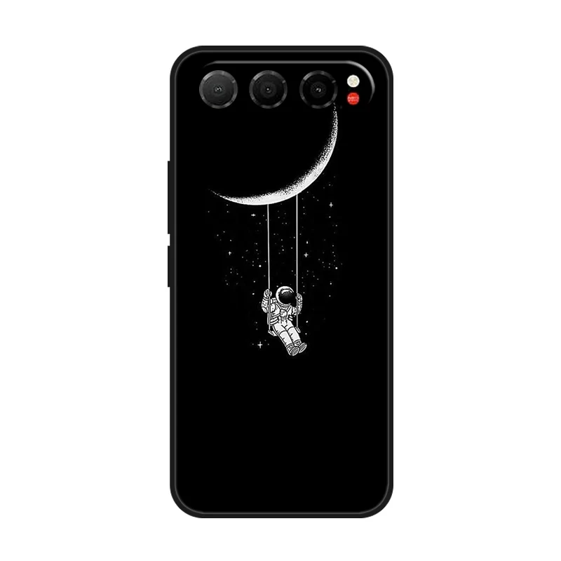 Luxury Silicone Soft Bumper Phone Case - Space Design, TPU Material