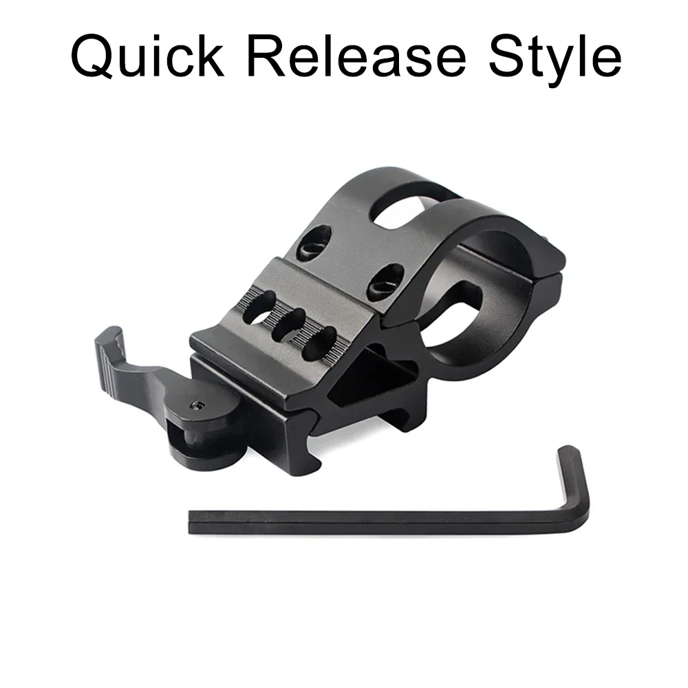 25mm Scope Mounts Flashlight Torch Mounts 20mm Standard Picatinny/Weaver Rail